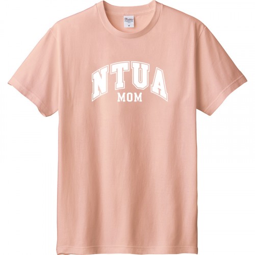 【我們這一家】NTUA臺藝大媽媽短T_霧灰粉
